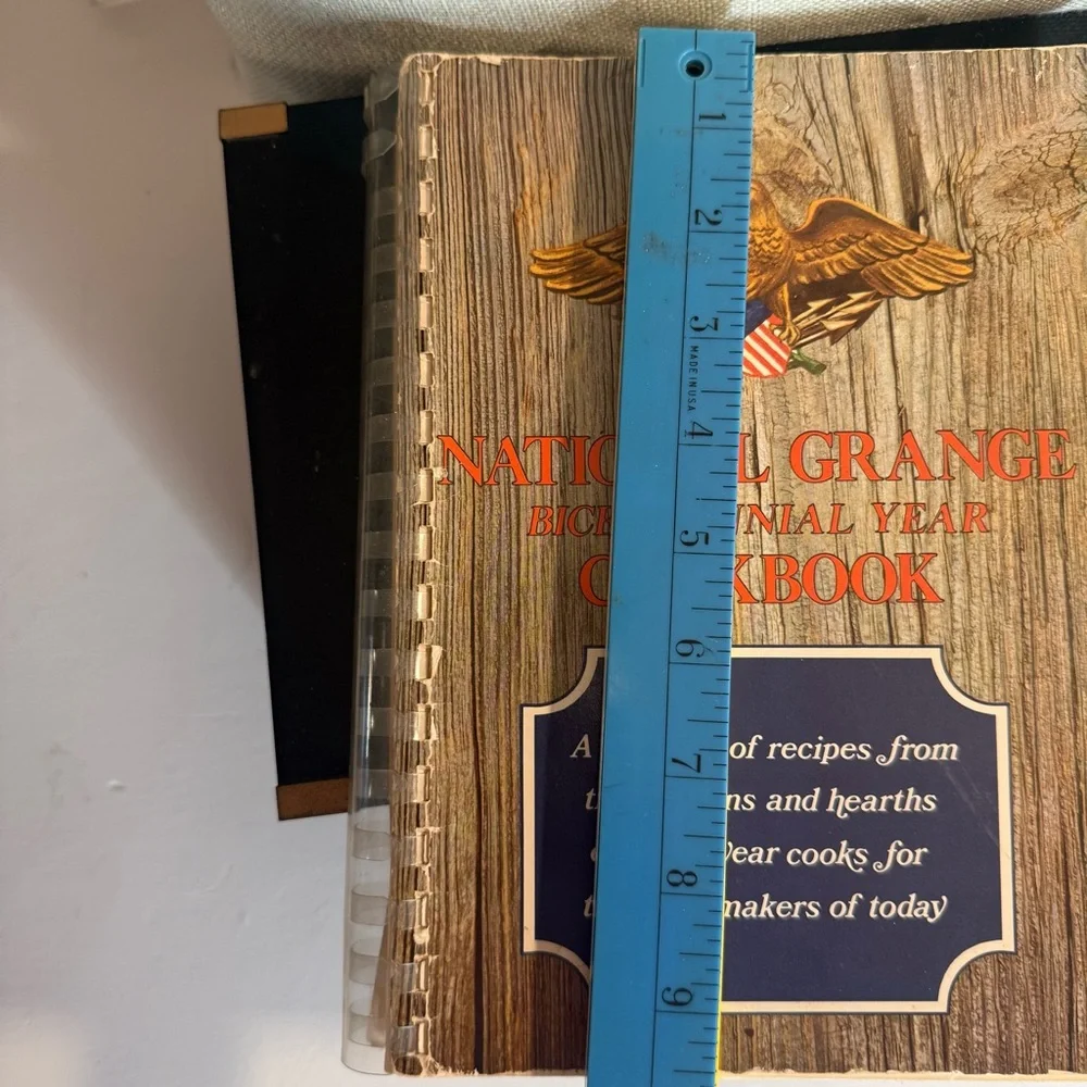 National Grange Bicentennial Year Cookbook Patrons of Husbandry ‘76 Recipes Book